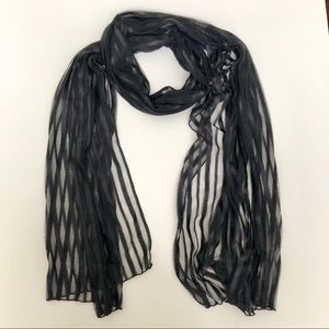 Sheer Scarf | Black